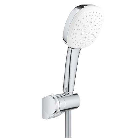 Set manopola doccia grohe tempesta cube 110 27584003 a 3 getti cromato