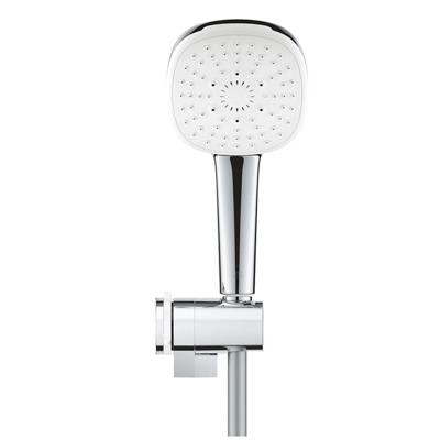 Set manopola doccia grohe tempesta cube 110 27584003 a 3 getti cromato