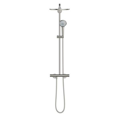 Colonna doccia grohe euphoria system 310 26075dc0 termostatica cromo spazzolato