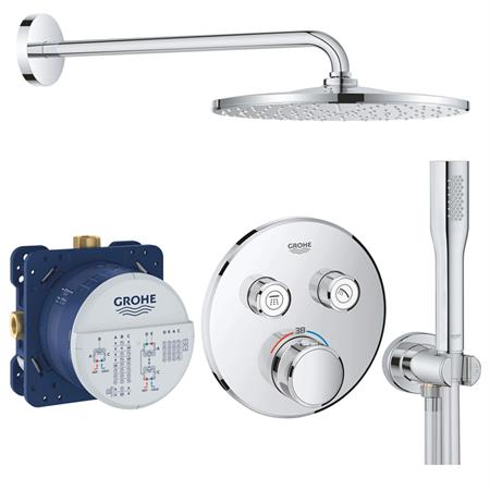 Set doccia grohe grohtherm smartcontrol euphoria rainshower mono 310 cromato