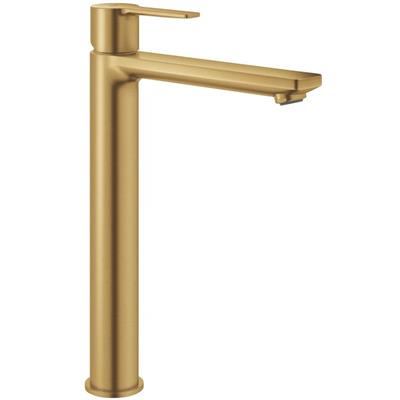 Miscelatore lavabo alto grohe lineare 23405gn1 taglia xl oro spazzolato