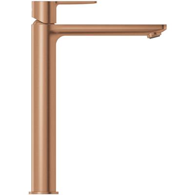 Miscelatore lavabo alto grohe lineare 23405dl1 taglia xl oro rosa spazzolato