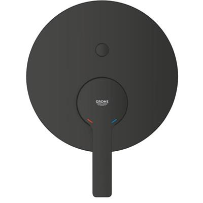 Miscelatore doccia incasso grohe lineare 240642431 con deviatore a 2 vie nero opaco