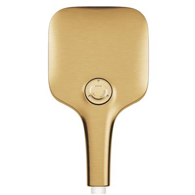 Manopola doccia grohe rainshower smartactive 130 cube a 3 getti oro spazzolato