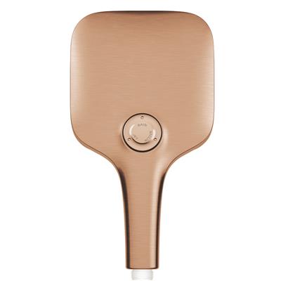 Manopola doccia grohe rainshower smartactive 130 cube a 3 getti oro rosa spazzolato