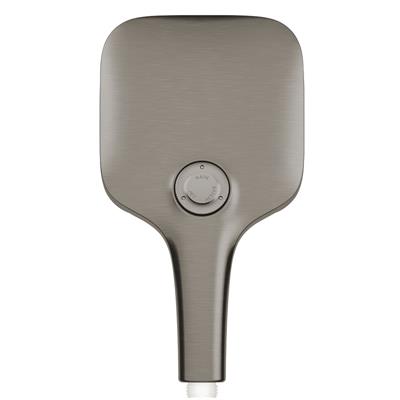 Manopola doccia grohe rainshower smartactive 130 cube a 3 getti grigio antracite spazzolato