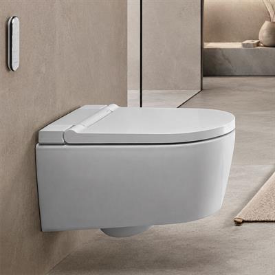 Vaso bidet geberit aquaclean sela 146.220.jt.1 rimfree sospeso bianco satinato