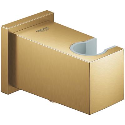 Raccordo erogatore grohe euphoria cube 26370gn0 con supporto oro spazzolato