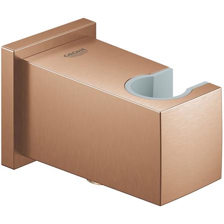 Raccordo erogatore grohe euphoria cube 26370dl0 con supporto oro rosa spazzolato