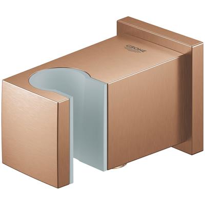 Raccordo erogatore grohe euphoria cube 26370dl0 con supporto oro rosa spazzolato