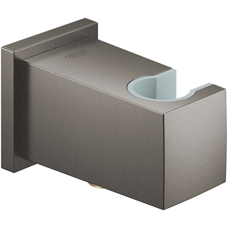 RACCORDO EROGATORE GROHE EUPHORIA CUBE 26370AL0 CON SUPPORTO GRIGIO ANTRACITE SPAZZOLATO