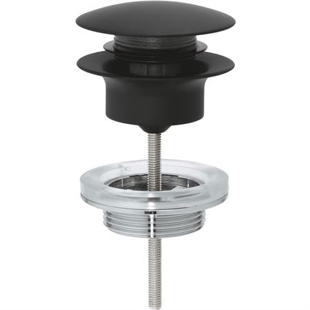 Piletta di scarico grohe clic clac 29510kf0 per lavabo nero ultra opaco