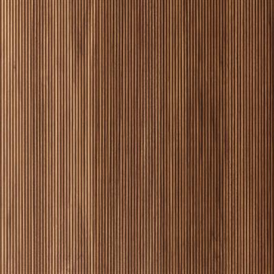Mobile bagno sospeso moon 100 cm oro satinato e noce canaletto
