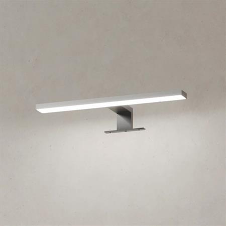Lampada a led jasmine 30 cm cromata