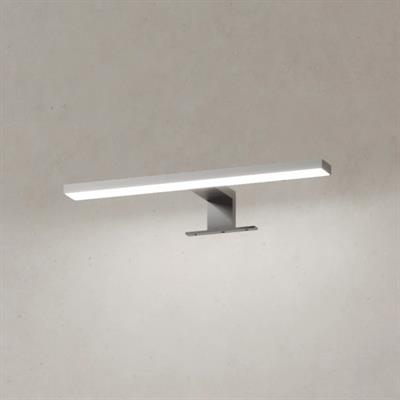 Lampada a led jasmine 30 cm cromata