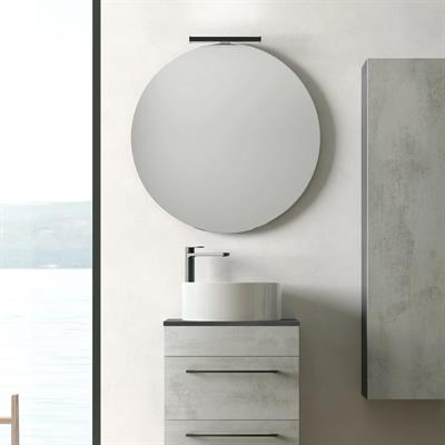 Specchio bagno layla diametro 80 cm tondo