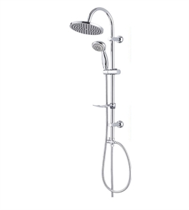 COLONNA DOCCIA C19B44 FORMA TONDA CON DEVIATORE