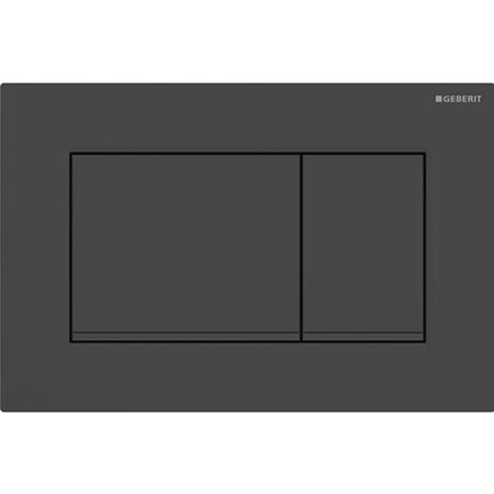 Placca di comando geberit sigma 20 square nero opaco 115.883.16.1