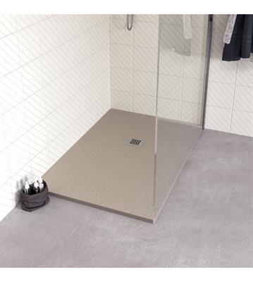 VENDITA PIATTO DOCCIA STONE RETTANGOLARE 80 PER 120 SABBIA EFFETTO PIETRA SLIM