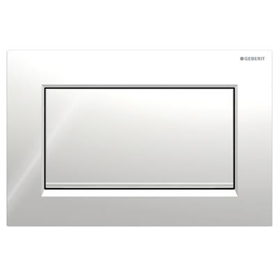 Placca di comando geberit sigma 10 cromato lucido square 115.893.ky.1