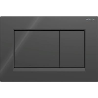 Placca di comando geberit sigma 20 square nero lucido 115.883.dw.1