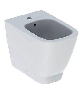 BIDET GEBERIT SMYLE SQUARE 500.841.00.1 BIANCO LUCIDO A TERRA