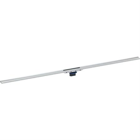 Canaletta doccia geberit cleanline80 a filo pavimento 30-90 cm acciaio inox spazzolato