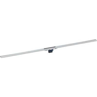 Canaletta doccia geberit cleanline80 a filo pavimento 30-90 cm acciaio inox spazzolato