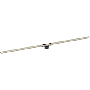 Canaletta doccia geberit cleanline80 a filo pavimento 30-90 cm champagne spazzolato