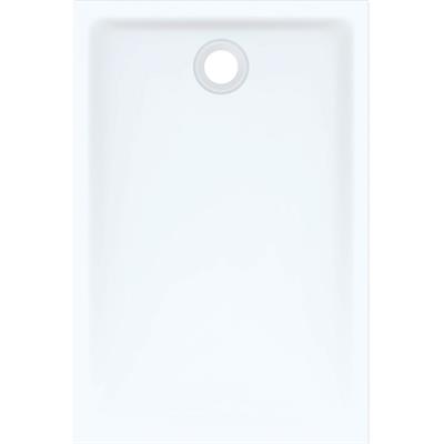 Piatto doccia geberit 45 rettangolare 80x120 in ceramica h 4,5 cm