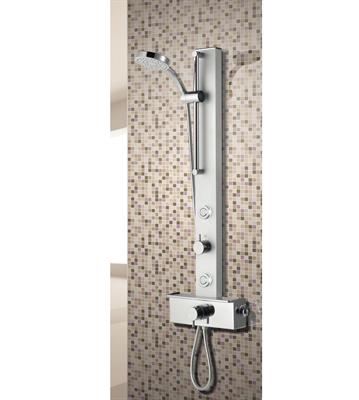 VENDITA COLONNA DOCCIA IDROMASSAGGIO DROP HYDRA IN ALLUMINIO CON MISCELATORE MONOCOMANDO