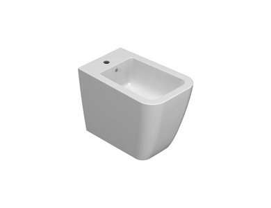 BIDET GLOBO STONE ST009 56X36 BIANCO LUCIDO A TERRA