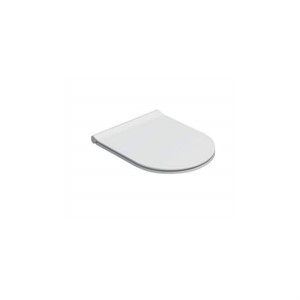 STI Copriwater Universale Con Chiusura Soft Close - Sedile WC In MDF Bianco, Ganci In Zinco Cromato E Kit Fissaggio Incluso