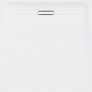 Piatto doccia geberit sestra quadrato 90x90 bianco in resin stone
