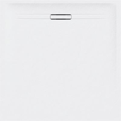 Piatto doccia geberit sestra quadrato 90x90 bianco in resin stone