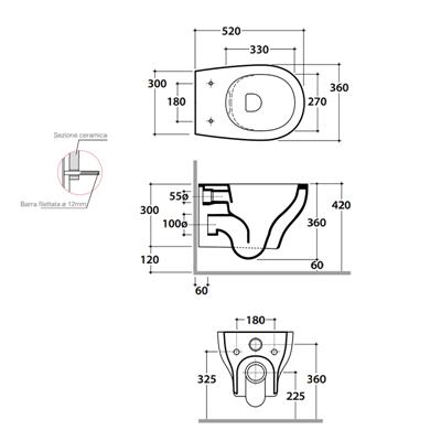 Vaso globo grace grs03 senzabrida sospeso