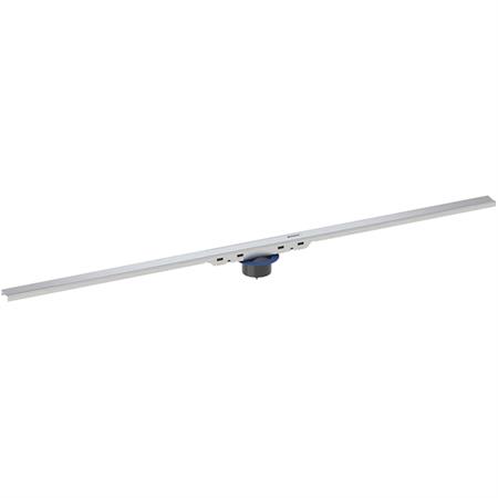 Canaletta doccia geberit cleanline50 a filo pavimento 30-130 cm acciaio inox spazzolato