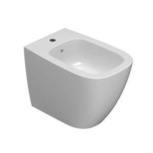 BIDET GLOBO GENESIS GN009 55X36 BIANCO LUCIDO A TERRA