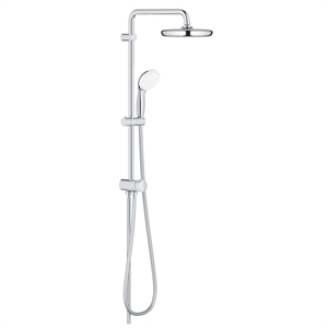 COLONNA DOCCIA GROHE TEMPESTA SYSTEM 210 CROMATA CON DEVIATORE