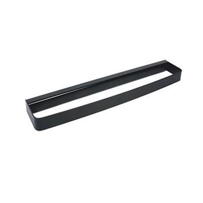 Portasciugamni metaform serie 25 da 45 cm a muro nero opaco